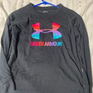 Super cute girl Under Armour sweatshirt and long sleeve